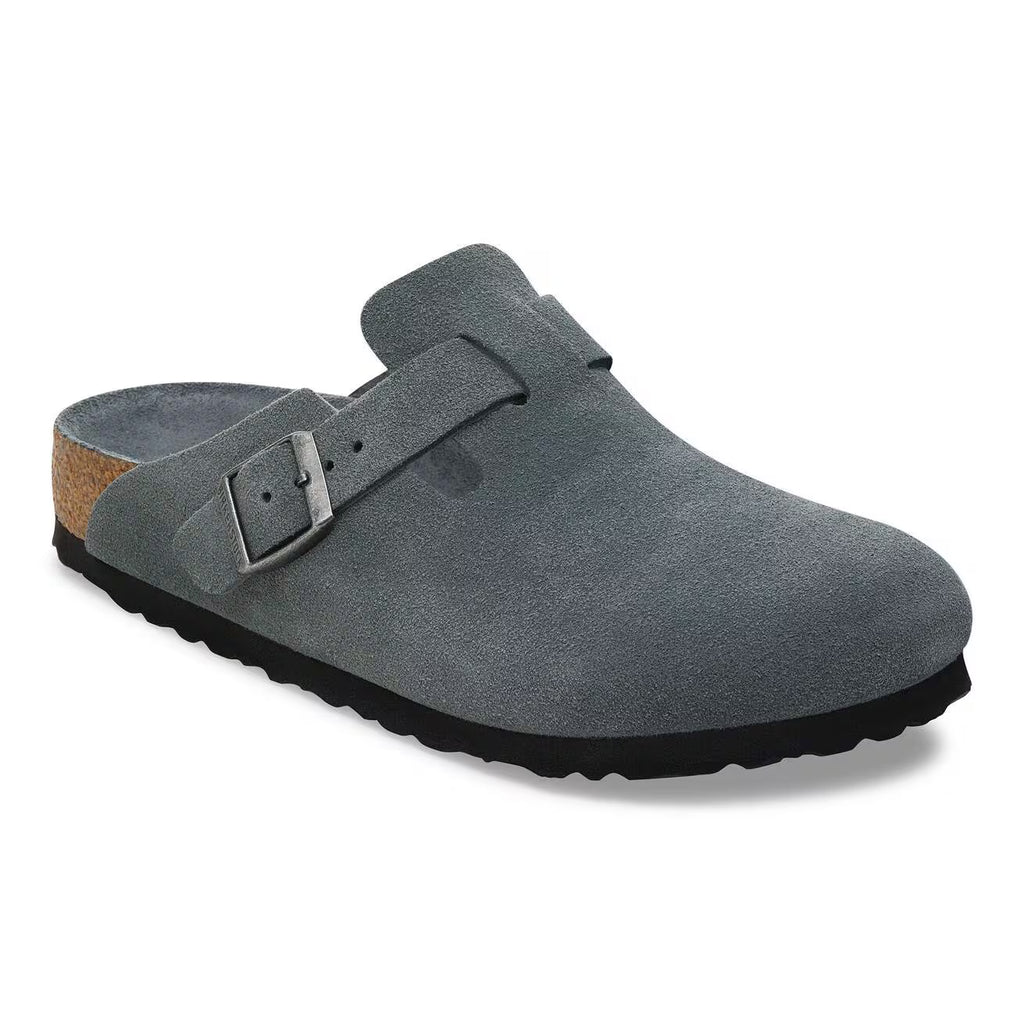 Boston Lit de pied souple - Basalt Gray Tonal