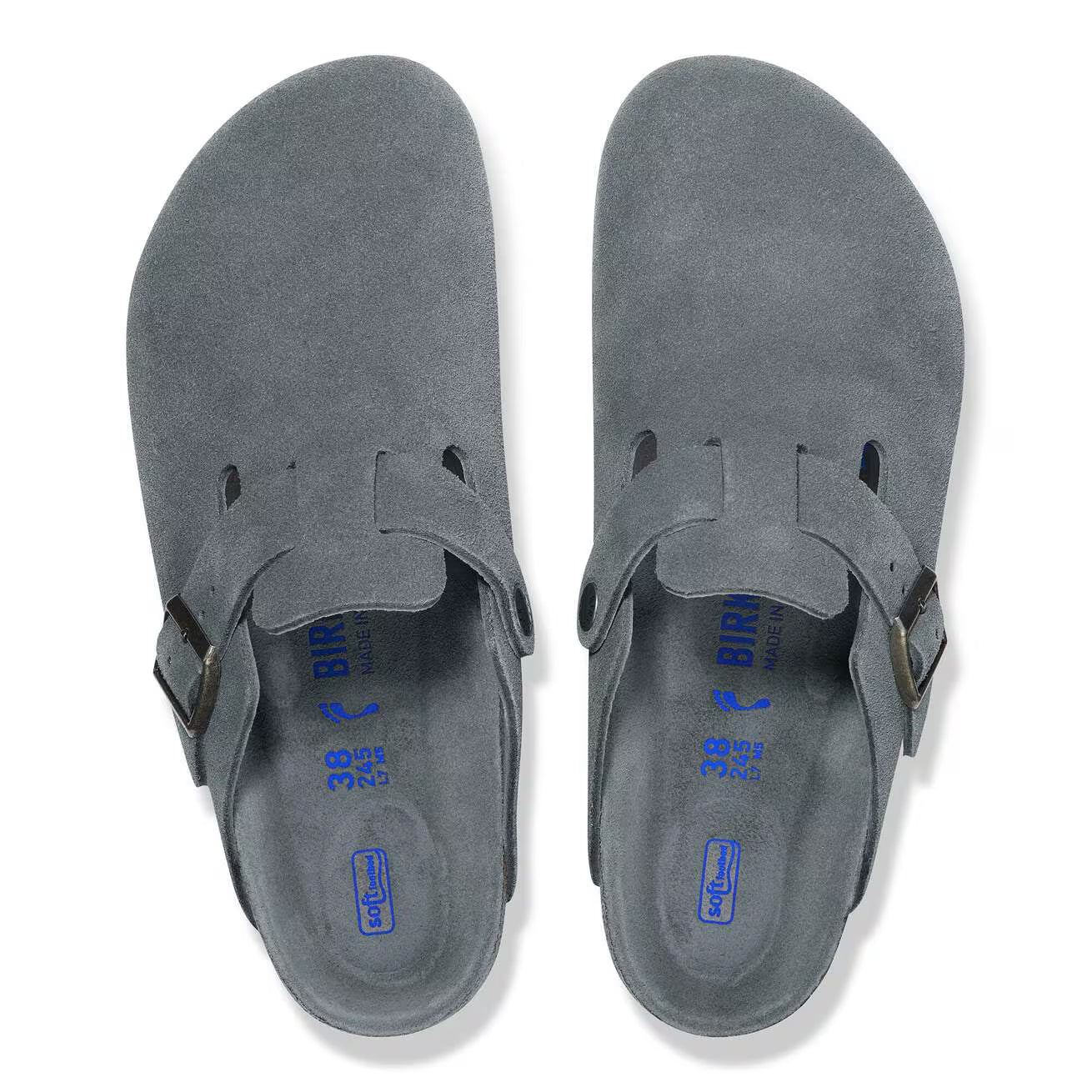 Boston Lit de pied souple - Basalt Gray Tonal